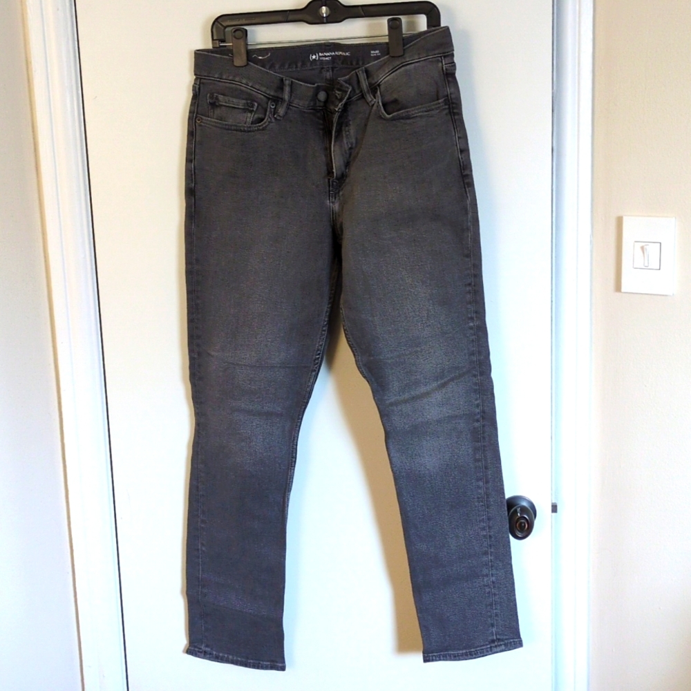 Banana Republic gray slim fit jeans size 32x32
